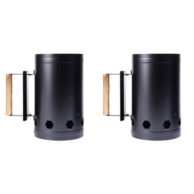 2X Barbecue Tools Fast Point Charcoal Ignition Barrels Carbon Stove Ignition Outdoor Barbecue Tools