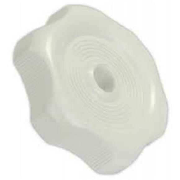 Bouton de Fenêtre avec Arbre de 1 Po, Blanc