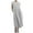Light Grey, variant on Puntoco Sleeveless O Neck Kaftan Long, Dress (Women's Plus)