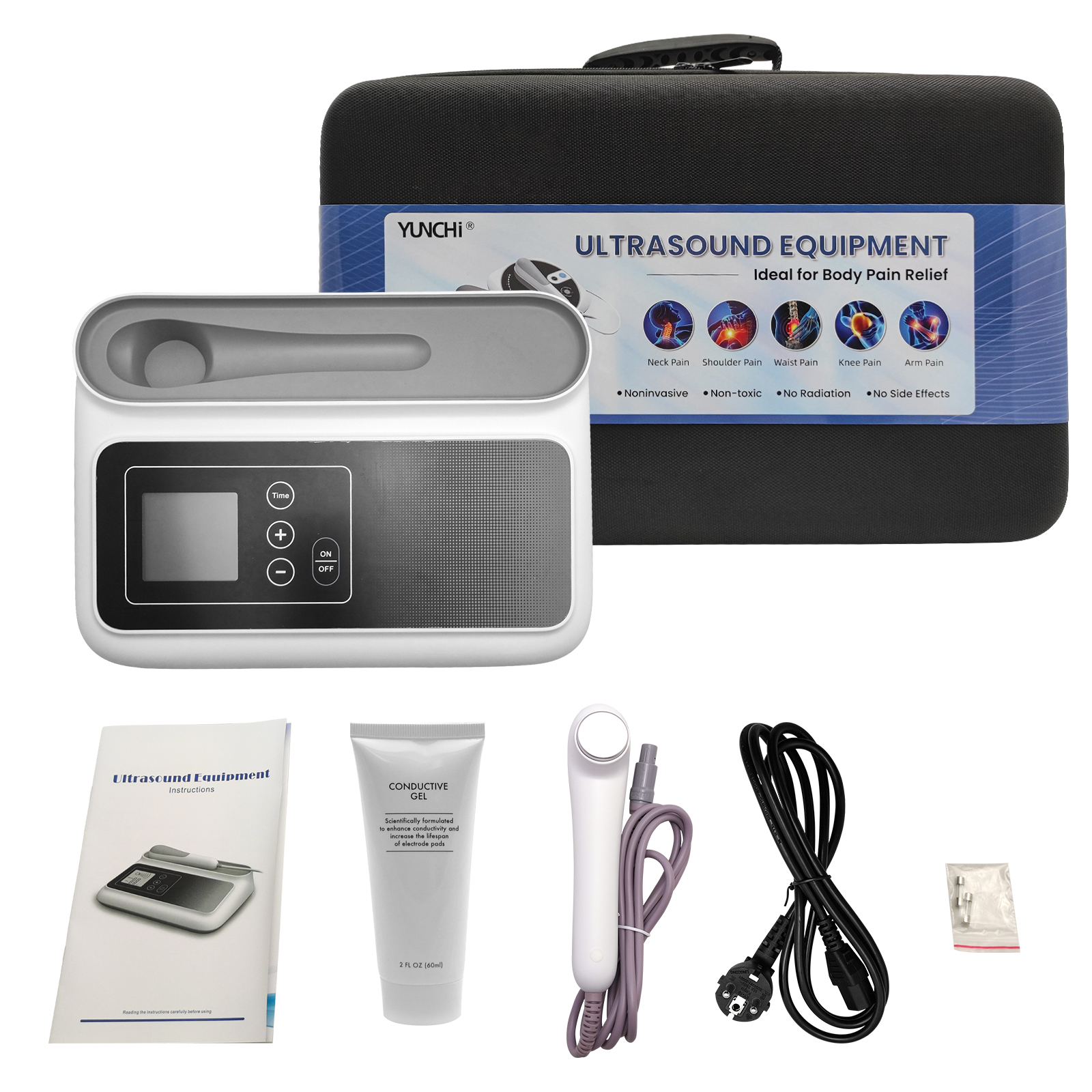 Ultrasonic Electric Physiotherapy Instrument To Relieve Muscle Pain Massager for Adults