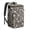 Silver-2, variant on Spring Floral Wildflower and Butterfly Print Insulated Cooler Backpack - 20L Lightweight & Portable