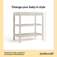 thumbnail image 4 of Storkcraft Morningside Infant Changing Table, Frosted Oat, 4 of 13