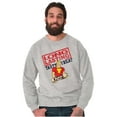 thumbnail image 5 of Vintage Tootsie Roll Advertisement Men's Crewneck Sweatshirt Brisco Brands M, 5 of 6