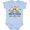 AE-Light Blue, variant on 1st Easter Twin Boys Bunny Boys Baby Bodysuit