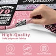 thumbnail image 6 of 70th Birthday Gifts for Women Blanket 60"x 50", Best Gifts for 70 Year Old Woman, 70 Year Old/1956 Birthday Gifts for Women, 70 th Bday Presents for Mom, 6 of 7