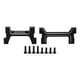 thumbnail image 1 of Juego de soportes de parachoques delantero y trasero de aluminio, soporte de parachoques RC para TRX4M 1/18 RC Crawler negro YUNYI BRAND  Deportes, 1 of 8