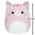 thumbnail image 2 of Squishmallow Large 16" Laura The Pink Cat - Officially Licensed Jazwares Plush - Collectible Soft & Squishy Large Kitty Stuffed Animal Toy - Add to Your Squad - Gift for Kids, Girls & Boys, 2 of 7