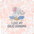 thumbnail image 4 of Inktastic I Love My Great Grandma Cute Elephants in Night Sky Boys or Girls Toddler T-Shirt, 4 of 5