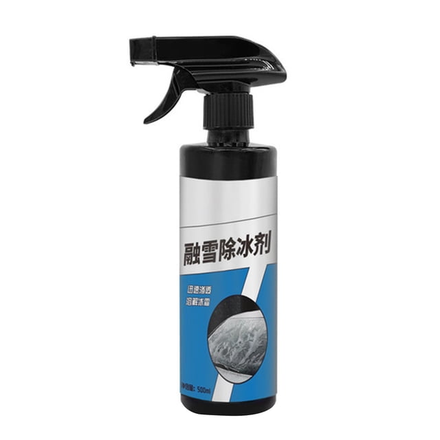 zhangmingg 500ml De Icing Agent for Vehicle Windshields and Concrete Winter Defrosting Solution Acting