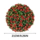 thumbnail image 2 of Decoración del hogar, decoración de habitaciones, decoración de paredes, planta simulada, rosa, decoración de interiores, techo, flor artificial de plástico, planta, bola de hierba simulada, 2 of 2