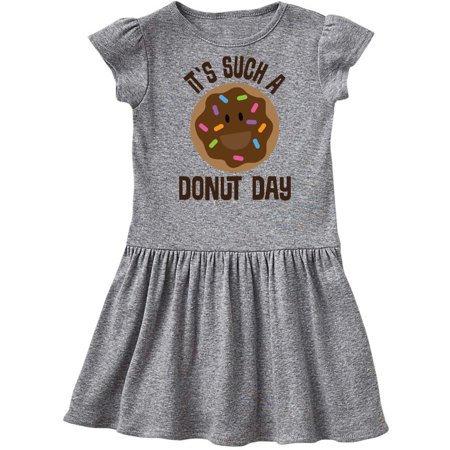 

Inktastic It s Such A Donut Day Chocolate Lover Gift Toddler Girl Dress