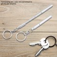 thumbnail image 4 of Telescoping Key Ring Pen  Telescoping Pen  Portable Key Ring  Extendable Key Ring Pen  Stainless Steel Key Ring Pen 2 In 1 Multifunctional Portable Stainless Steel Telescoping, 4 of 8