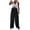 Black, variant on TSADFHJI Skirts for Girls 10-12 Autumn Fashionable Women's Elastic Business Casual Wide Leg Pants Xl Red