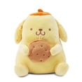 thumbnail image 1 of Banco de dinero de peluche Sanrio Pompompurin, 20 cm, diseño de búfalo plateado, 1 of 8