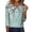 Multicolor-Shirts, variant on Jsaierl Womens 3/4 Length Sleeve Tops Summer Button Up Round Neck Shirts Trendy Graphic Petite Blouses Soft Elegant Tunic Top S-2XL