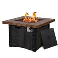 thumbnail image 6 of Afterglow Outdoor 34.5" Propane Fire Pit Table for Outside Patio Backyard Garden | 50,000 BTU, CSA Certified, 6 of 9