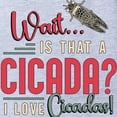 thumbnail image 2 of CafePress - Cicadas Wait Is That A Cicada Entomologist Insects - Cute Infant Baby Football Bodysuit, 2 of 3