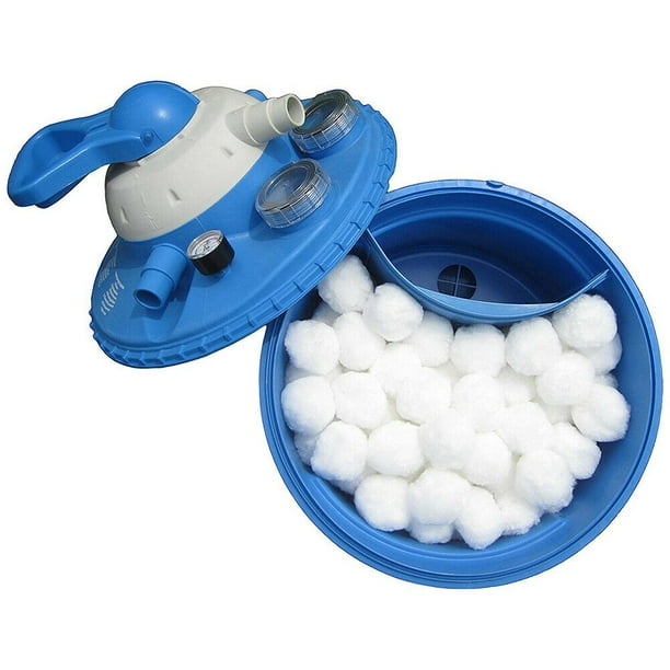 Pool Filter Balls EcoFriendly Fiber Filter Media for Swimming Pool Sand Filters,200g
