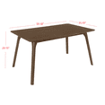 thumbnail image 3 of HMD Table à Manger Joplin, Marron, 3 of 4