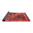 thumbnail image 2 of Ahgly Company Indoor Square Oriental Red Industrial Area Rugs, 7' Square, 2 of 4
