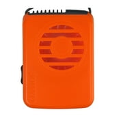 O2COOL Deluxe Necklace Fan - Battery Powered (Orange)
