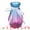 Bluish Violet, variant on Unique Bargains Glass Vase for Flowers Nordic Decorative Clear 3.5"L x 3.5"W x 5.2"H