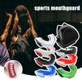 010 Muay Thai Boxing Mouth Guard Taekwondo Fighting Sanda Protective