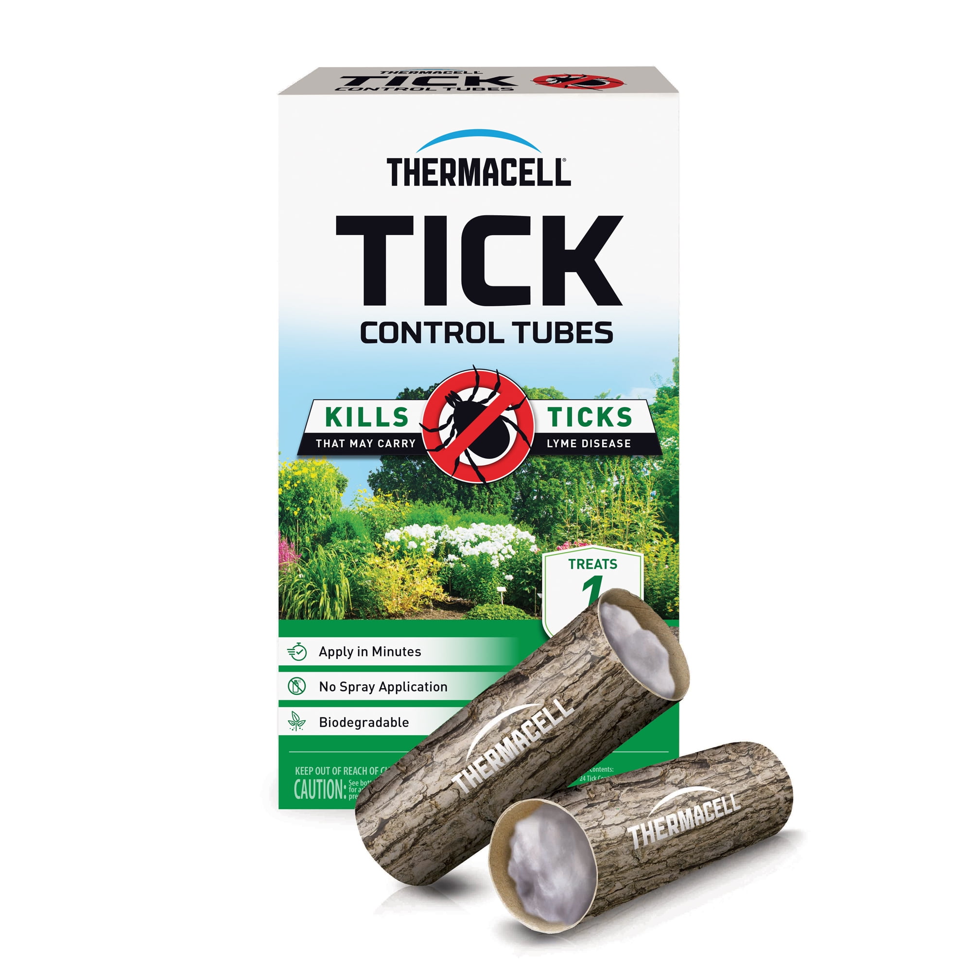 Thermacell Tick Control Tubes 24 Pack; No Spray, Tick Trap