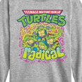 thumbnail image 3 of Teenage Mutant Ninja Turtles - 90s Logo - Toddler & Youth Long Sleeve Graphic T-Shirt, 3 of 5