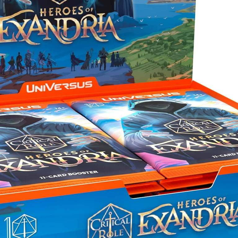 Critical Role: Heroes of Exandria Booster Display - - Critical Role