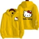 thumbnail image 2 of Chaqueta con capucha y cremallera de Hello Kitty rosa para mujer, sudadera informal de primavera y otoño para hombre, ropa de gran tamaño con dibujos animados de Anime para parejas, 2 of 3