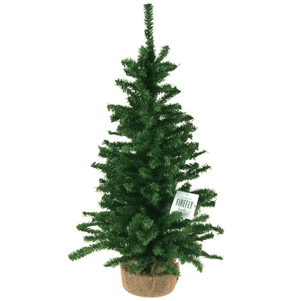 Mini Christmas Tree Artificial Pine Trees, Green, 24Inch