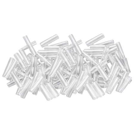 THHEIC 500PCS Silicone Grafting Sleeves, High Elastic Plnt Grafting Clips, Plnt Sleeve Grafting Tubes,Rapid Plant Bonding, Promotes Fruit Tree Healing for Vegetables Flowers and Fruit Tree