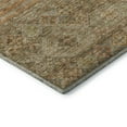 thumbnail image 3 of Addison Rugs Mayfield Premium Machine Washable Transitional Stripes Copper Rectangle Rug, 3' X 5' Machine Washable Transitional Stripes Copper Oversized Sherpa Throw Blanket, 3 of 7