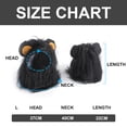 thumbnail image 2 of Gorro para el cabello seco absorbente suave, 353 uds., lindo oso de dibujos animados, microfibra súper suave, toalla de secado rápido para niños y adultos, 2 of 5