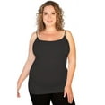 thumbnail image 3 of Skinny Tees "And a Little More" Plus Size Camisole 131, 3 of 10