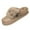 Khaki, variant on Wensltd Fashion Soft Warm Slippers for Women House Indoor Cozy Winter Holiday Flat Slipper for Women Cute