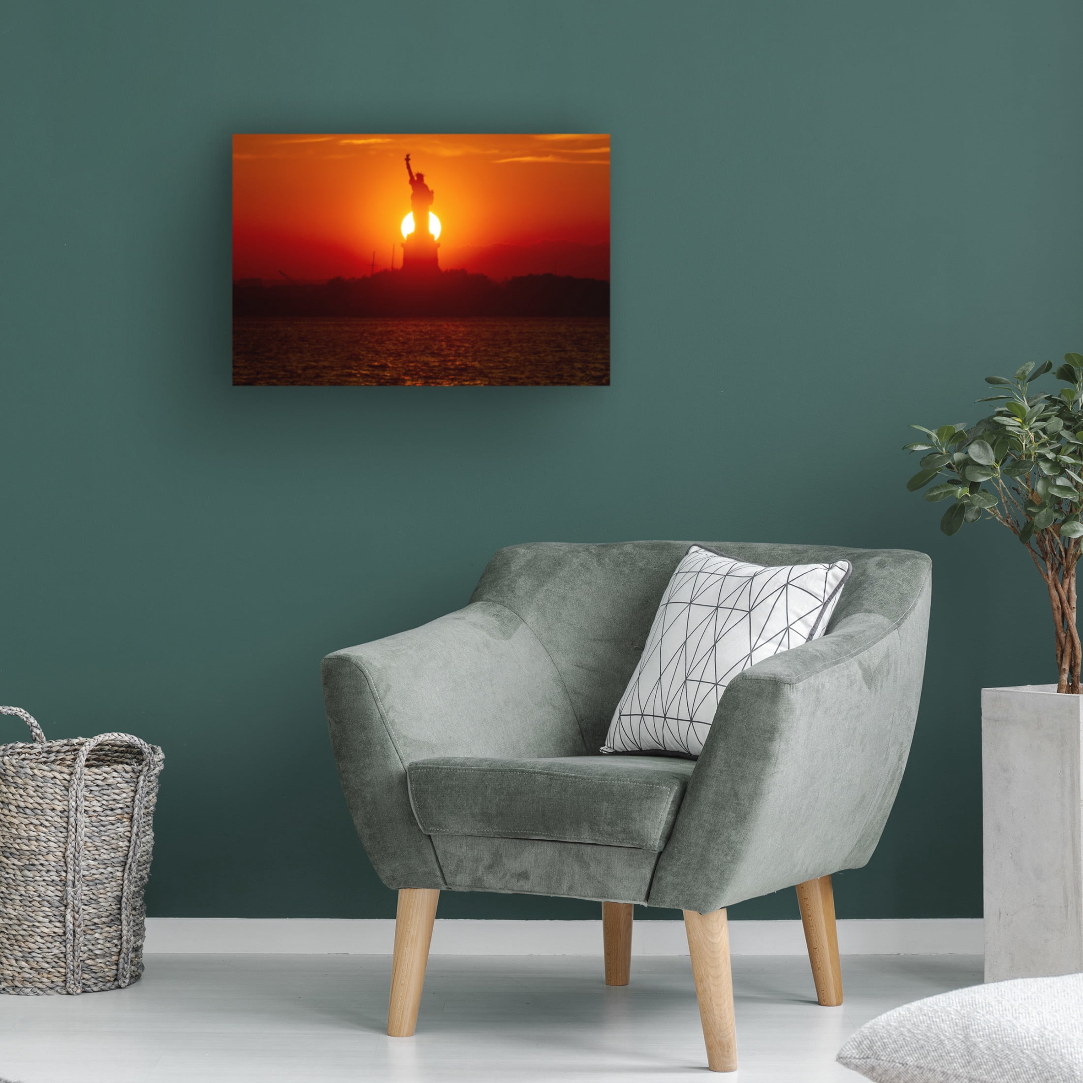 Canvas Wall Art - Michael Castellano 'Twice A Year' Wall Art for Living Room, Bedroom, or Office D?cor by Trademark Fine Art - 24 x 16 Inches