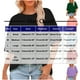 thumbnail image 3 of Sudadera corta,Blusa informal de manga corta para mujer, cuello redondo, lisa, mezcla de poliéster y elastano, ajuste suave y cómodo, ideal para uso diario en casa, sopatenor, 3 of 7