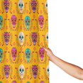 thumbnail image 4 of XMXT Waterproof Shower Curtain Liner with Iron Hooks, Mexican Skull Decoration Shower Curtains for Bathroom Decor Accessories, 72 x 72 inches, 4 of 8