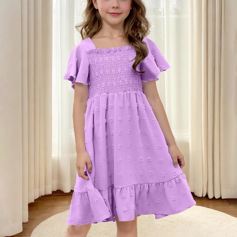 childrens place holiday dresses Girls Christmas Long Sleeve Holiday V-Waist Dress - RED