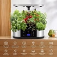 thumbnail image 2 of Yiwa WiFi 12 Pods Hydroponics Growing System with APP Controlled, Indoor Garden up to 30" with 30W 120 LED Grow Light, Silent Pump System, Automatic Timer, GS1 Basic, 2 of 6