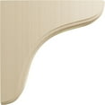 thumbnail image 3 of Ekena Millwork 1 3/4"W x 7 1/2"D x 7 1/2"H Eaton Wood Bracket, Rubberwood (4-Pack), 3 of 4
