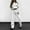 White, variant on Womens Tracksuits Set Womens Cargo Pant Two Piece Outfit Drawstring Full Zip Cropped Work Jacket And Drawstring Long Pant Sets Casual Pocket Solid Color Sweatsuit Elegant Dresses for Wedding Guest