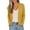 Yellow, variant on UQJfacai Knit Cardigan Sweater For Women Classic Long Sleeve Open Front Lightweight Jacket Fall Layering Outwear