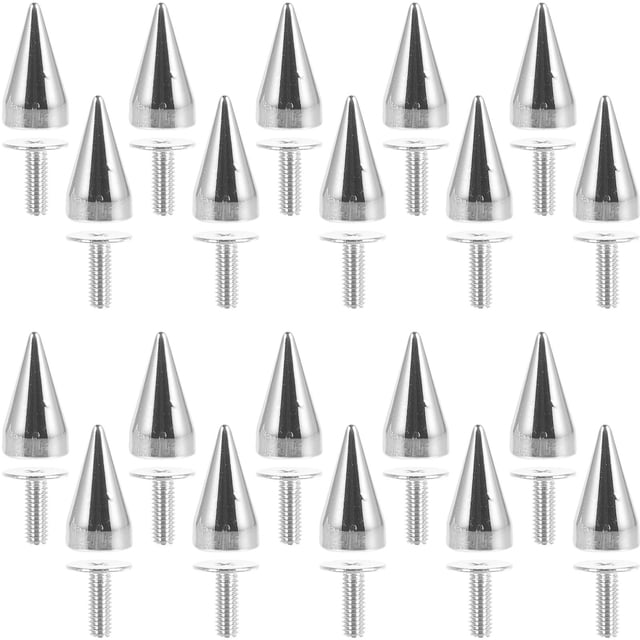OUNONA 20Ud Accesorios Punk Para Ropa Metálicos Resistentes De Color