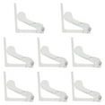 thumbnail image 1 of EeaseCA 8 Pcs Plastic Tablecloth Clips Household Tablecloth Clamps Table Skirt Clamps, 1 of 7