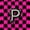 Black Pink 11, variant on Manfei Fashion Grid Initial A 7-Piece Twin Bedding,Pearl Print Bedding Comforter Set,Black Pink,Pink Reversible