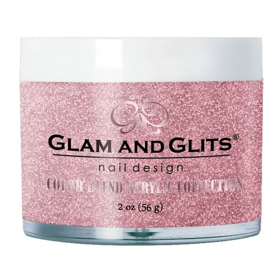 GLAM & GLITS - Nail Acrylic Color Powder from BLEND Collection 2oz/jar - GOLD GETTER - BL3096