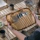 thumbnail image 3 of Estuche Enrollable Bsvklp para Picnic Guardar Cubiertos Ahorro Espacio Viajes Camping, 3 of 9